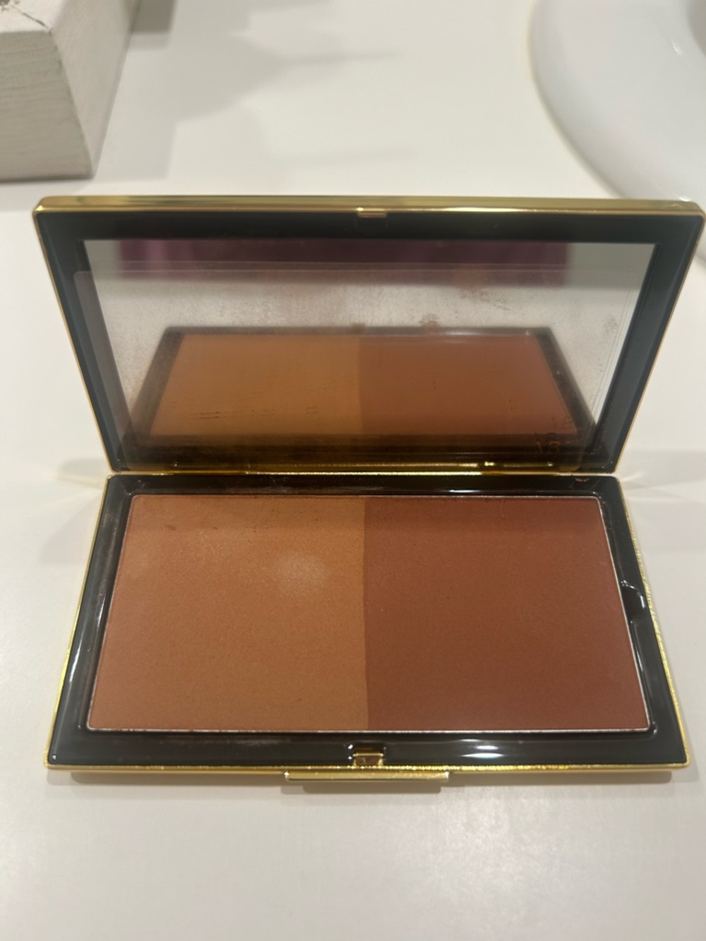 Victoria Beckham Matte Bronzing Brick 5 Terracotta Tawny Contour blush Powder - Picture 4 of 5